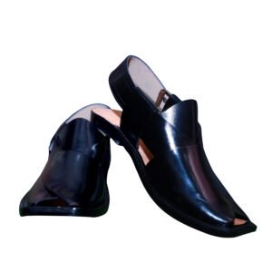 Charsadda Chappal Black